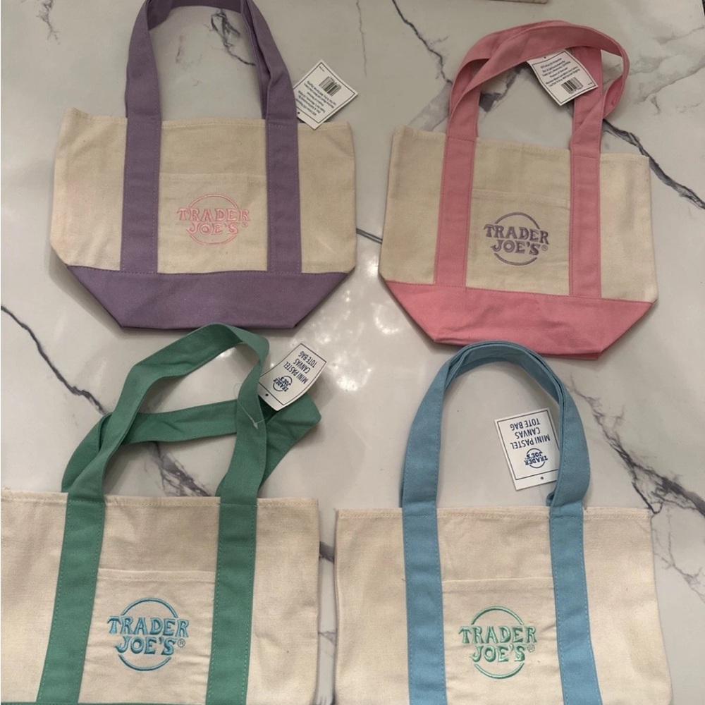 Trader joes mini tote bag